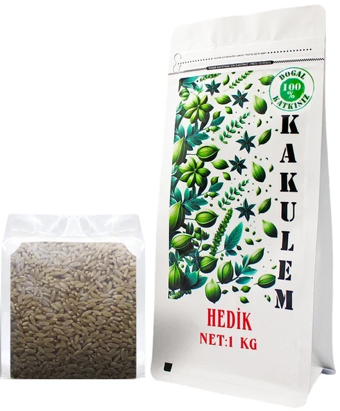 KAKULEM SERTİFİKALI Diş Buğdayı Esmer Buğday Hedik 1 KG ürün görseli 1