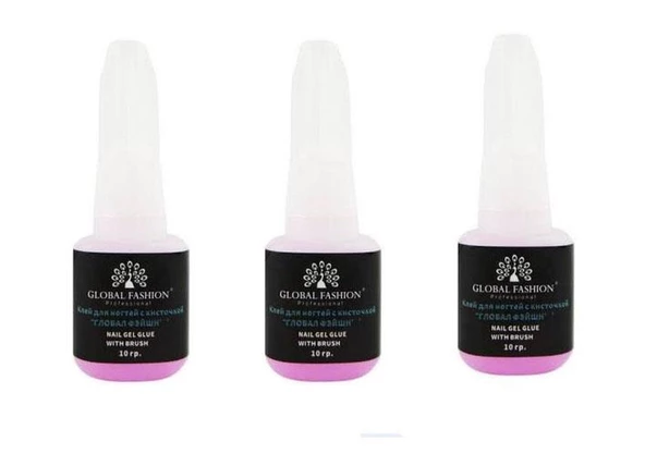 Fontenay Global Fashion Nail Gel Glue From Global Fashion 10 Gram 3'Lü Set ürün görseli 1