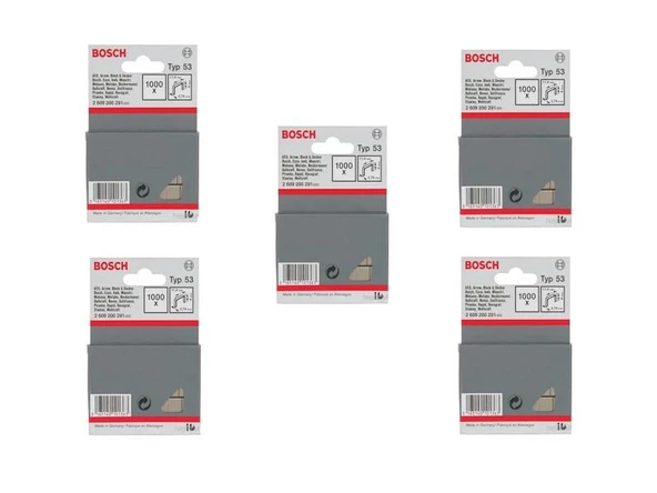 Bosch Zımba Teli Tip53 4mm 5000li 2609200291 ürün görseli 1
