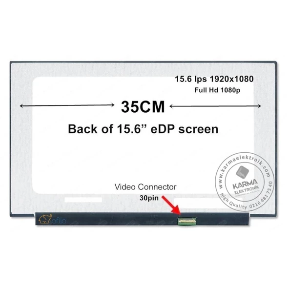 Casper Nirvana C500.1135 Notebook Lcd Ekran, Panel V2 - FHD 1920*1080 - Resim 3