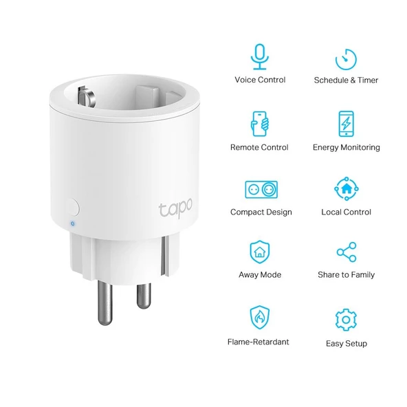 TP-Link TP-LINK Tapo P115(1-pack) Akıllı Priz - Resim 2