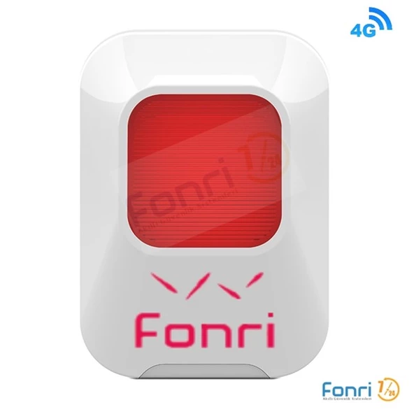 Fonri 4G Dısh4 Wıfı Kablosuz İç Ortam Siren ürün görseli 1