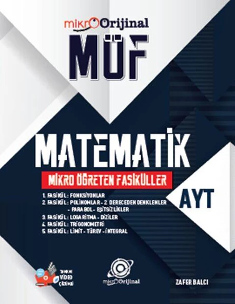 AYT Matematik MÖF Mikro Öğreten Fasiküller Orijinal Mikro ürün görseli 1