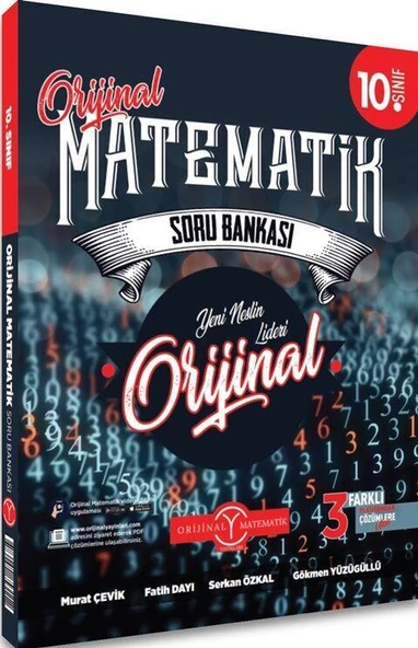 Orijinal Yayınları 10. Sınıf Orijinal Matematik Soru Bankası ürün görseli 1