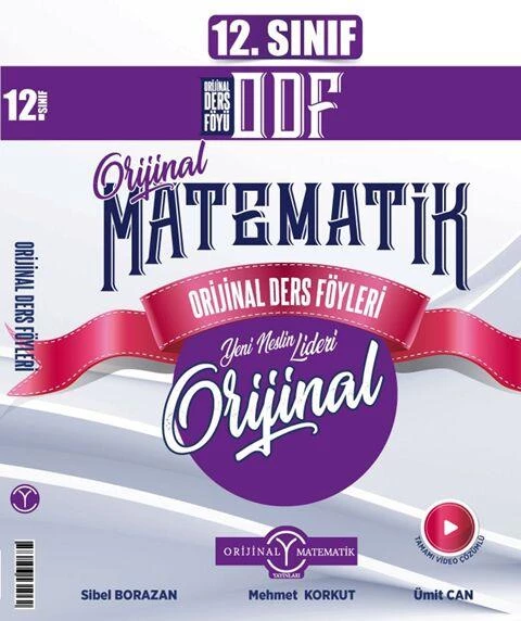 12. Sınıf Matematik ODF Orijinal Ders Föyleri Orijinal Mikro ürün görseli 1