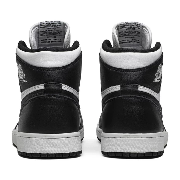 Air Jordan 1 High OG Black White - Resim 4