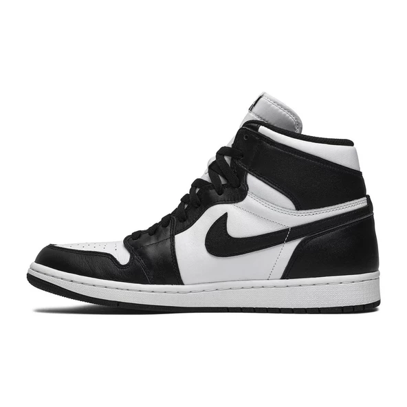Air Jordan 1 High OG Black White - Resim 2