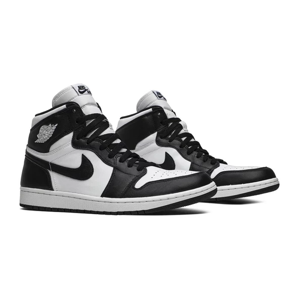 Air Jordan 1 High OG Black White - Resim 3