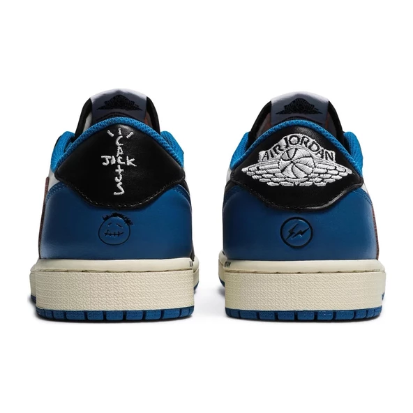 Air Jordan 1 Low Travis Scott x Fragment - Resim 4