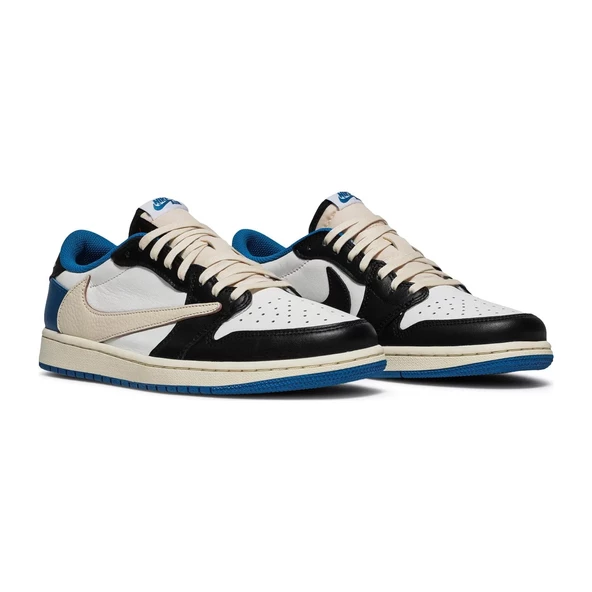 Air Jordan 1 Low Travis Scott x Fragment - Resim 3