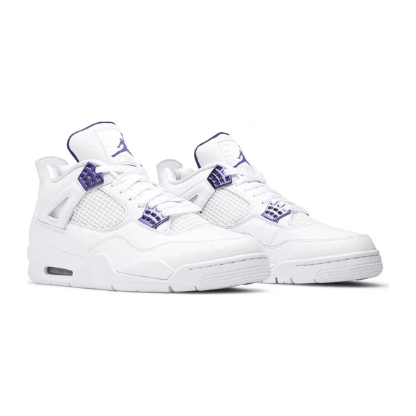 Air Jordan 4 Retro Purple Metallic - Resim 2