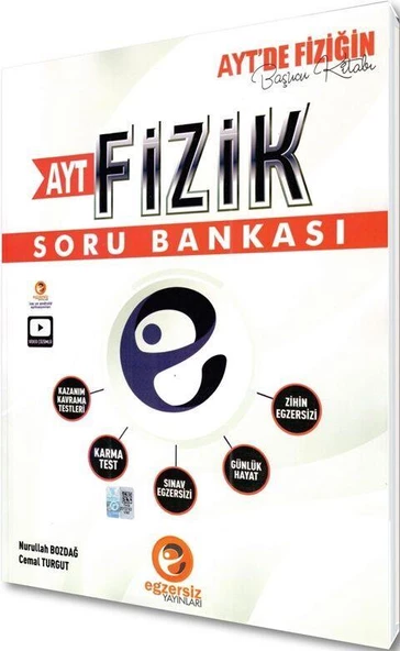 AYT Fizik Soru Bankası Egzersiz Yayınları ürün görseli 1