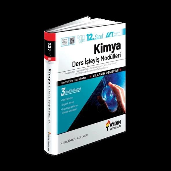12. Sınıf Aydın Kimya Ders İşleyiş Modülleri ürün görseli 1