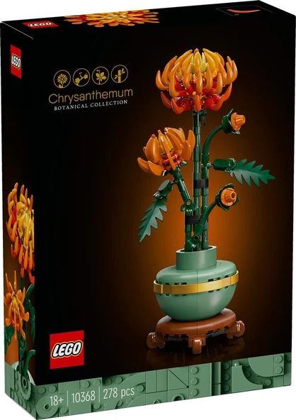 Lego Icons 10368 Chrysanthemum ürün görseli 1