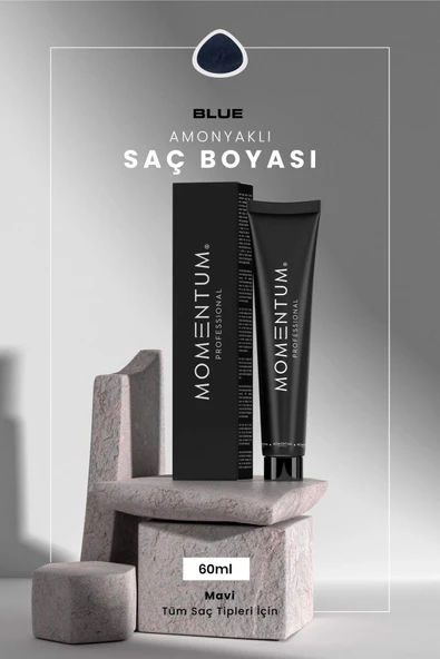 Momentum Saç Boyası Blue 60 ml ürün görseli 1