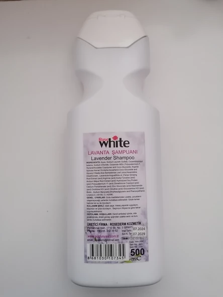 ALOEVERA-E VİTAMİNLİ LAVANTA ŞAMPUANI 500ML - Resim 4