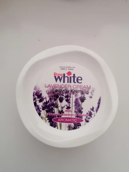 Rose White ALLENTOIN- E VİTAMİNLİ LAVANTA KREMİ 125ML ürün görseli 1
