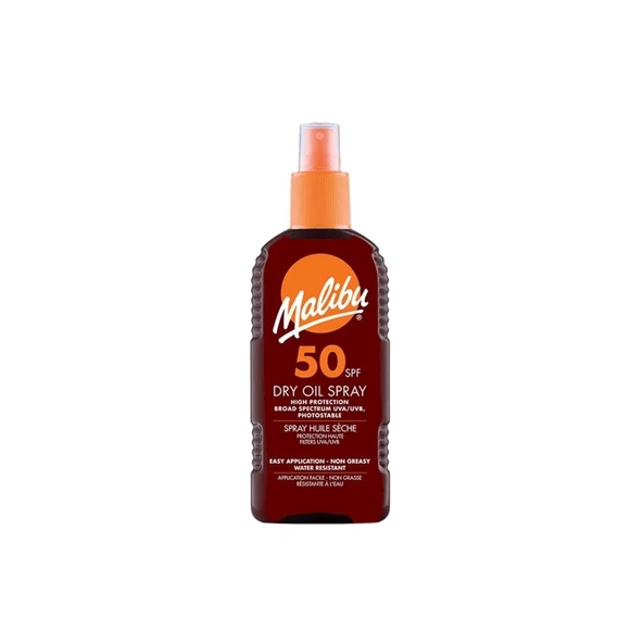 Malibu Dry Oil Sprey SP50 200 ml ürün görseli 1