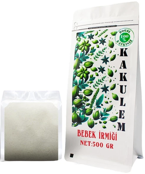KAKULEM SERTİFİKALI Ek Gıda Bebek İrmiği 500 GR ürün görseli 1