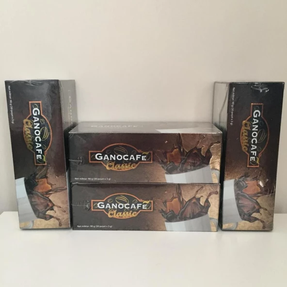 Ganocafe Classıc Ganoderma Mantarlı Çözünebilir Kahve 4'lü Paket ürün görseli 1