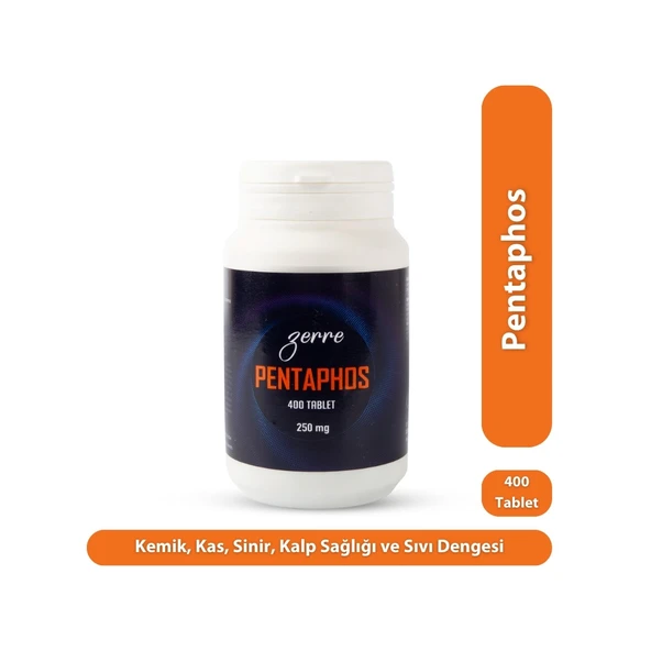 Zerre Doku Tuzu Schüssler Mineral Pentaphos 400 Tablet ürün görseli 1