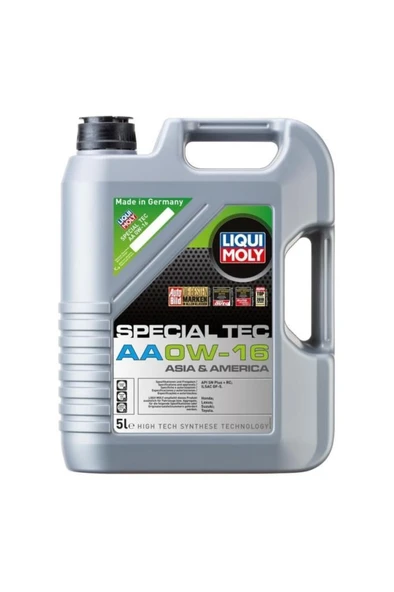 Liqui Moly Oil Special Tec AA 0W-16 5 lt 21328 ürün görseli 1