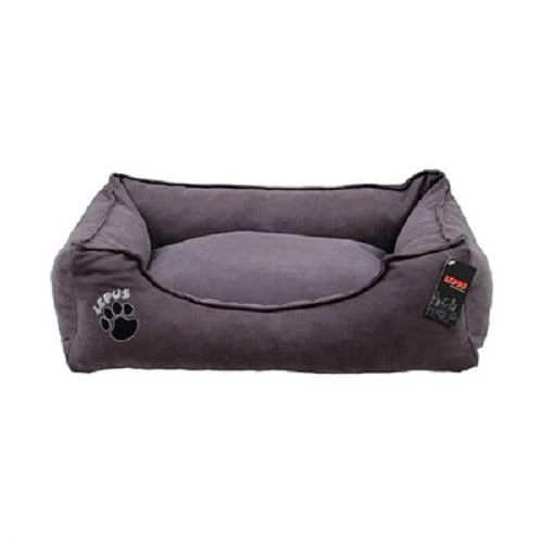 Lepus Soft Köpek Yatak XLarge Gri-Silveri EN68cm-YÜK.27cm-BOY92cm ürün görseli 1