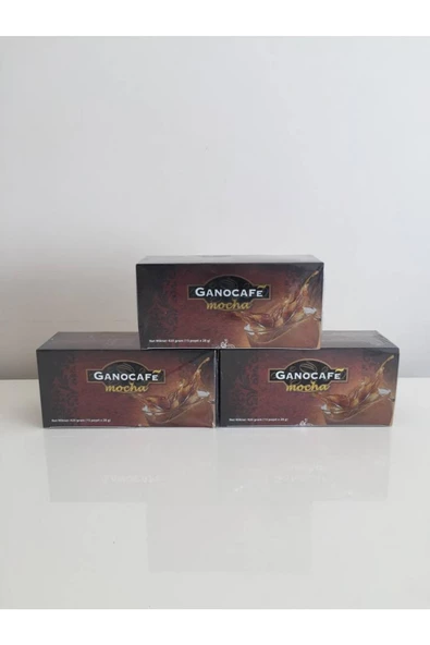 Ganocafe Mocha Ganodermalı Mantarlı Kahveli İçecek 3'lü Paket ürün görseli 1