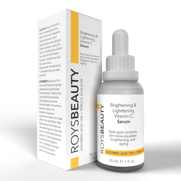 Vitamin C Serum Aydınlatıcı & Renk Tonu Eşitleyici 30 Ml ürün görseli 1