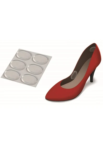 Ayak Nasır Koruyucu Ağrı Önleyici Altılı Silikon Ped Ayak Koruyucu 6'lı ürün görseli 1