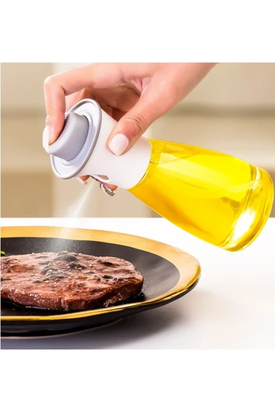 220 Ml Çok Amaçlı Spreyli Cam Şişe Sirkelik Yağdanlık ürün görseli 1