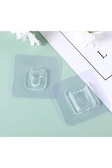 Geçmeli Klips Eşya Sabitleme Askısı 5 SET - Resim 5