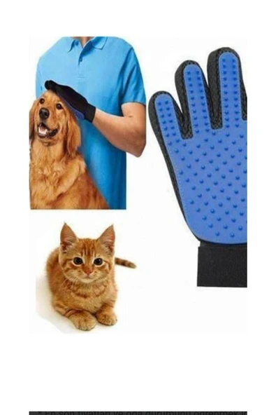 Kedi Köpek Tüy Toplayıcı Slikon Eldiven ürün görseli 1