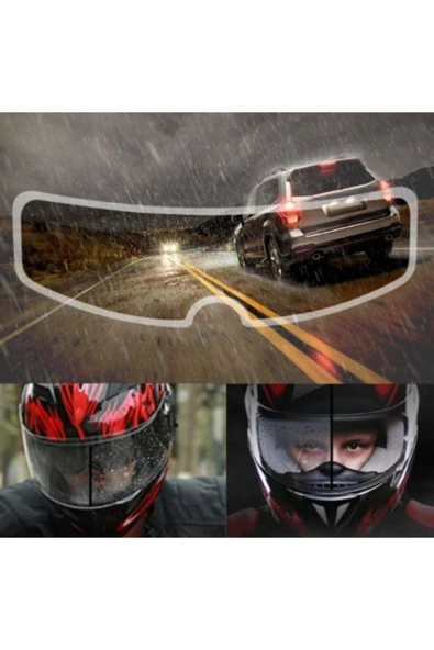 Motosiklet Kaskı İçin Yağmur Kaydırıcı ürün görseli 1