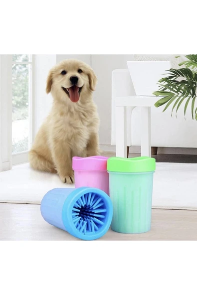 LeoMila Kedi Köpek Ayak Pati Temizleme Yıkama Aparatı Küçük Boy ürün görseli 1