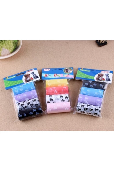 Köpek Dışkı Poşeti 4lü Set - Resim 3