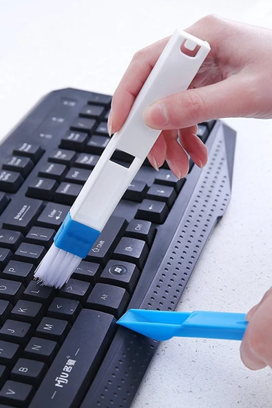 Klavye ve Pencere Oluğu Temizleme Fırçası Mini Kürekli Klavye Temizleme Tuş Arası Temizleme ürün görseli 1