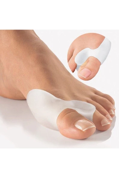 Baş Parmak Makaralı Bunion Koruyucu 2'li (silikon) ürün görseli 1