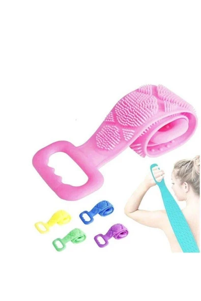 Banyo Sırt Kesesi Çift Taraflı 70 Cm - Resim 4