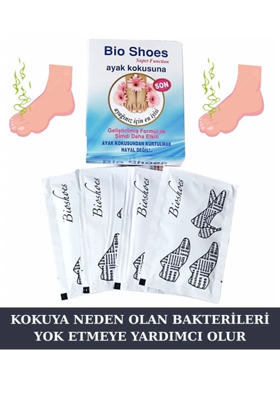 Ayak Koku Önleyici Süper Toz 4 Adet ürün görseli 1