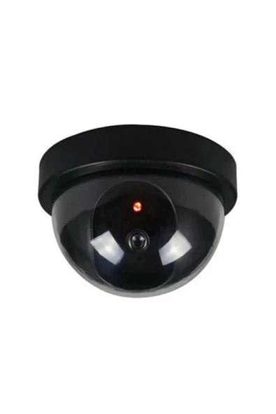 Led Işıklı Dome Sahte Güvenlik Kamerası Hırsız Caydırıcı ürün görseli 1