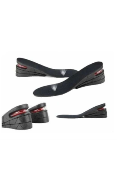 Aveo 2 Adet Hava Yastıklı Tam Boy 7cm Boy Uzatıcı Tabanlık Uzatan Ayakkabı Tabanlığı Gizli Dolgu Topuk Yükselten ürün görseli 1