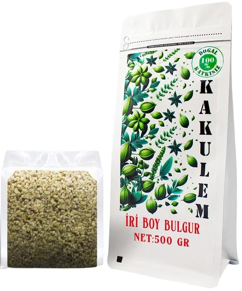 KAKULEM SERTİFİKALI İri Boy Pilavlık Bulgur 500 GR ürün görseli 1