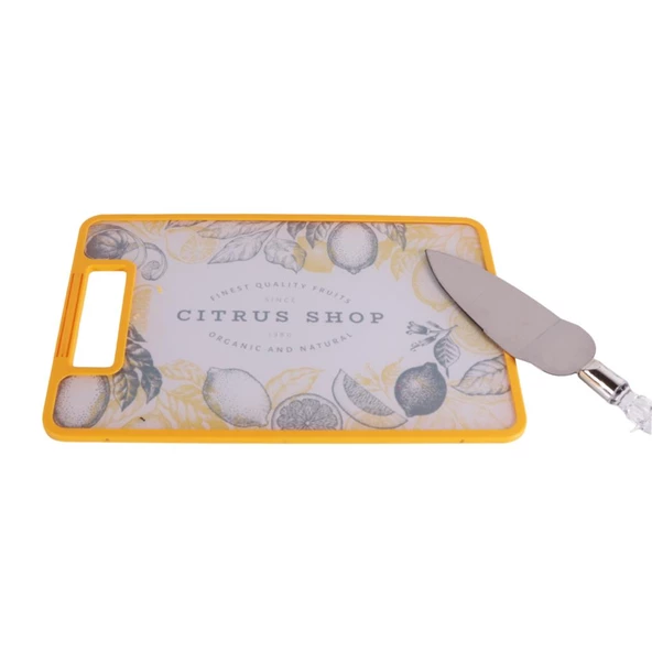 Herevin 161077-810 Desenli Kesme Tahtası 19,5 cm x 29,3 cm-Karışık-3 Adet ürün görseli 1