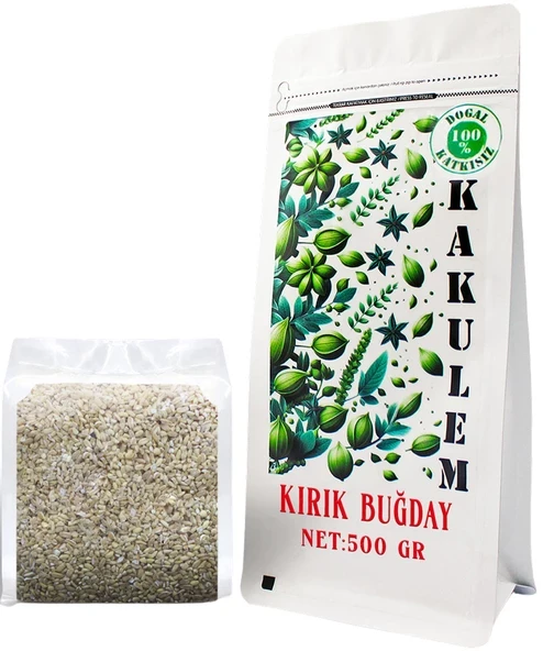 KAKULEM SERTİFİKALI Kırık Buğday Tarhanalık Çorbalık Yarma 500 GR ürün görseli 1