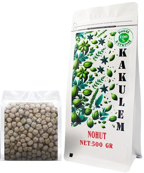 KAKULEM SERTİFİKALI Köy Yerli Beyaz Nohut 500 GR ürün görseli 1