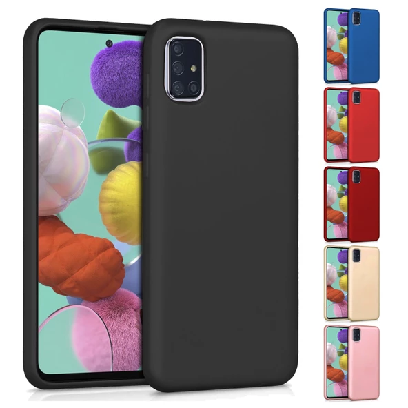Samsung Galaxy M51 (M515) Kılıf FitCase PremiumS Silikon Arka Kapak ürün görseli 1