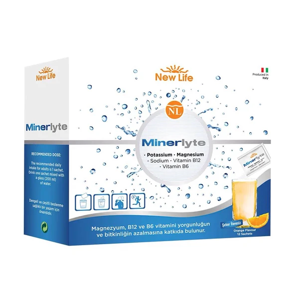 New Life Minerlyte Magnezyum 12 Şase ürün görseli 1