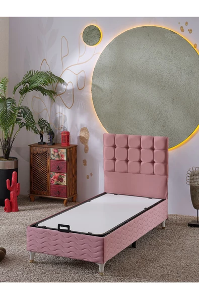 Beehanem Bengü 90x190 Tek Kişilik (BAZA BAŞLIK) 2 Li Set ürün görseli 1
