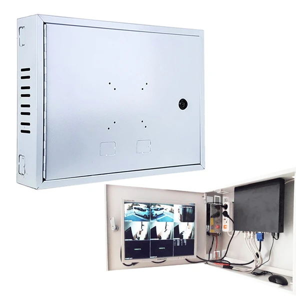 Novacom 45X35x10 Cm Dik Tip Gri Monitör Takılabilen Dvr Kabini ürün görseli 1